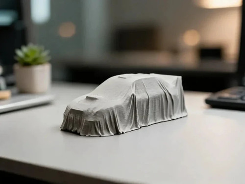 Gedruckter subaru impreza - 3d-gedruckter,