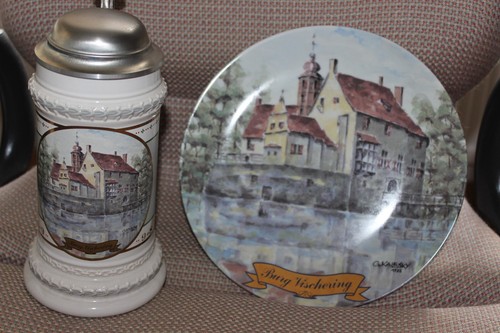 Verleger bierkrug mit teller - mit,