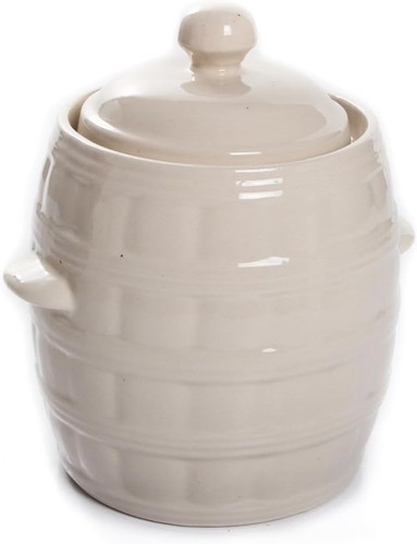 Sauerkrauttopf keramikfass - sauerkrauttopf,
