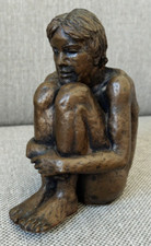 Skulptur Bronze Akt Figur