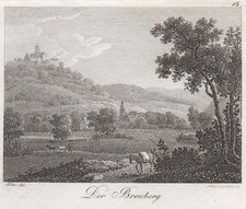 Breuberg Original Kupferstich