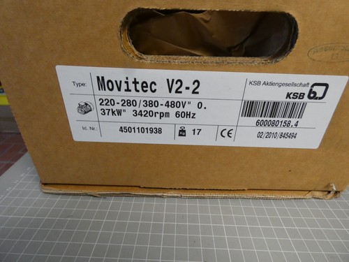 Ksb movitec inline pumpe - ksb, v2-2