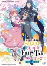 DVD Anime Sugar Apple Fairy Tale Part 1+2 (1-24 End) English Dub, All Region