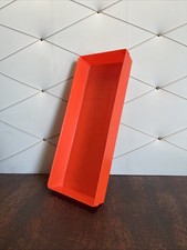Vintage Dupol Rubbermaid Schublade Kiste Ablage Orange Fach Hängefach