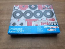 fischertechnik 200/1 Ergänzungskasten neuwertig vollständig Anleitung 30145