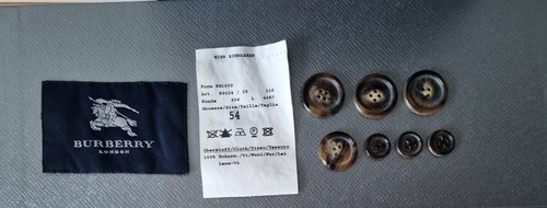 Burberry knöpfe etiketten - 7, +etiketten