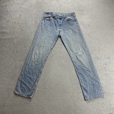 LEVIS Jeans 501 Herren Vintage Hose W36 L34 Made in Spain EU 16414 Blau Denim