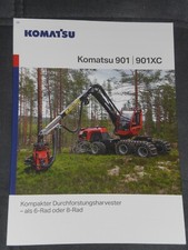 KOMATSU 901, 901XC Harvster Prospekt von 2022 ( Forst 150 )