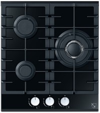 K&H 3 Zonen Glas Gaskochfeld