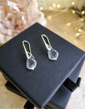 Ohrringe mit Swarovski Baroque Kristallen – Damen Ohrringe, Schmuck Geschenk 