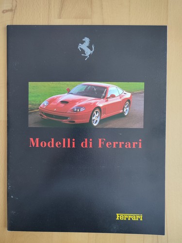Ferrari prospekt modelli di - "modelli,