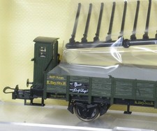 H0 Rungenwagen m. Brhs. K.Bay.Sts.B. Trix 23639 neuw. OVP