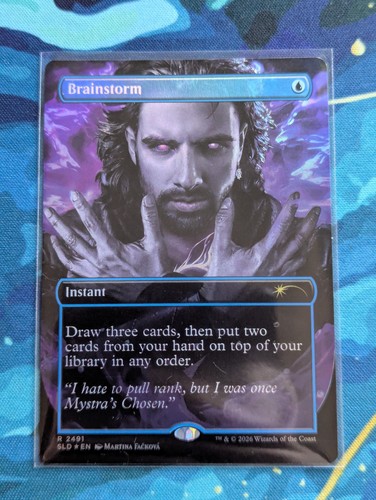 Mtg brainstorm foil - mtg,