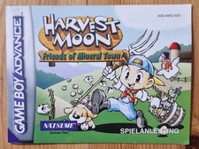 Harvest Moon Friends of Mineral Town Anleitung - Nintendo Gameboy Advance ⚡️