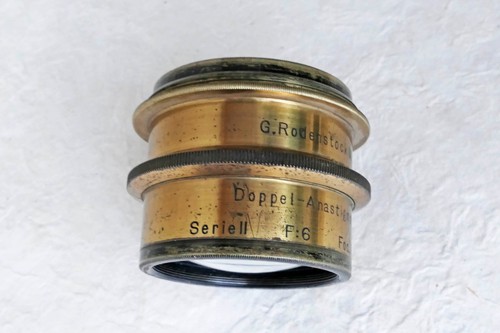 Messing objektiv brass lens - objektiv,,