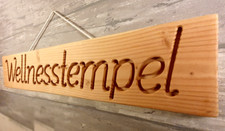 Wellnesstempel - Holz massiv