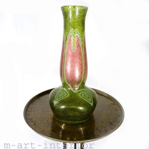 Jugendstil vase mit - jugendstil,