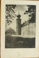 AK Burg Kniphausen 1920 Adelspost Fedderwarden Wilhelmshaven Sande Schortens