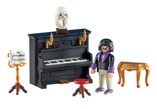 Playmobil 6527 pianist - /,