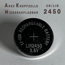 LIR2450/ML2450/DL2450 Akku
