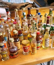 Mini Schnapsflaschensammlung