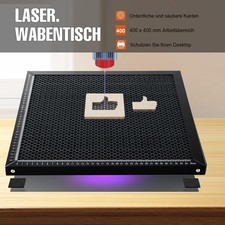 400x400mm Waben-Laserbett für