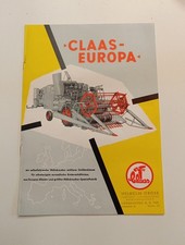 Original Prospekt Claas