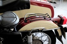 Gepäckträger Ural, Dnepr, K750, M72. Hinten schwarz Motorrad Schutzblech