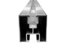 Solarprofil 40x40 1,2 m /2,42 m / 3 m ALU PV Nut 8/10 Solarschiene Montageprofil