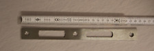 Flachschließblech Schließblech Edelstahl geschliffen Häfele 911.76.011, 24/245mm