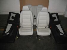 Original VW Golf 6 Cabrio Sitzausstattung Leder / Kunstleder ceramique A6254