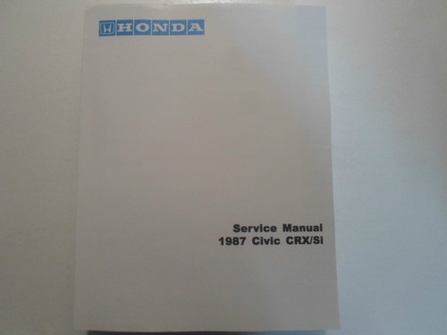1987 honda civic crx - honda,