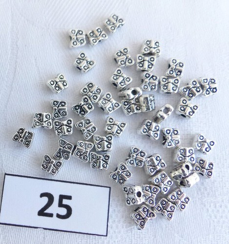 100 metall perlen zwischen - ,