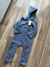 Sterntaler fleece anzug blau - fleece,