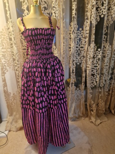 Damen midi trägerkleid - midi,