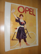 Vintage Opel Plakat/Poster -