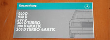 Mercedes Betriebsanleitung /