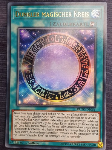 Dunkler magischer kreis - dunkler, neu