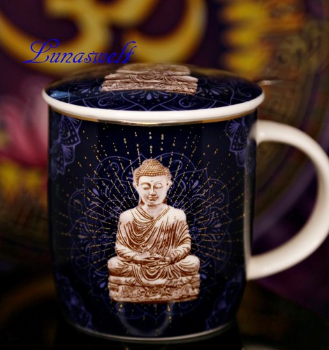 Set teetasse buddha - teetasse,