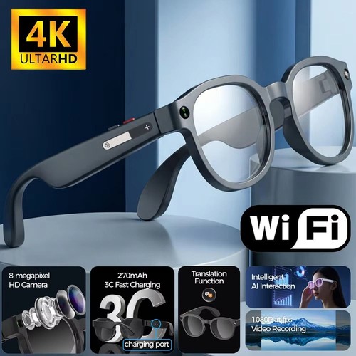Smart glasses 8mp kamera - glasses,