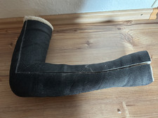 Gipsarm LAC Oberarmgips / Farbe: schwarz / Frottee / rechts / Cast / Gips