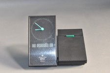 Junghans MEGA alarm 2  Funk, Wecker, Datum,  Tischuhr - 80-er Reisewecker/k3