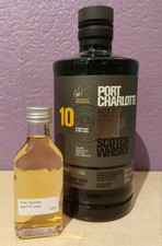 Port Charlotte 10 Year Old, 50% -SAMPLE 40ml Islay Single Malt Whisky 