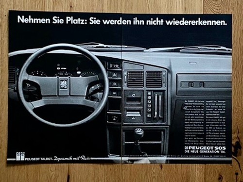 Peugeot 505 cockpit - 505, oldtimer