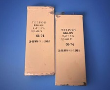 2 Stück - 2.0µf 600V - 100x45x30mm ! -KBG-MN PIO Zn TELPOD - Audio TOP