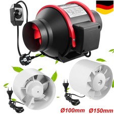 Rohrventilator Ø100mm Ø150mm