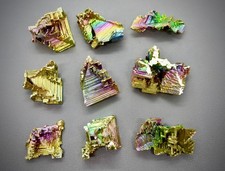 Lot mit 9 fantastischen WISMUT