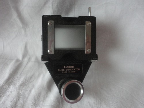 Canon slide duplicator - slide,