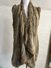 Weste Kaninchenfell Damen