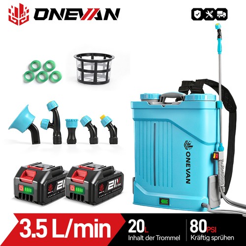 20l akku sprühgerät rücken - 20l,